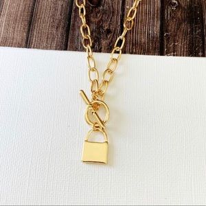 Baubles N Bits Lucia Lock Necklace